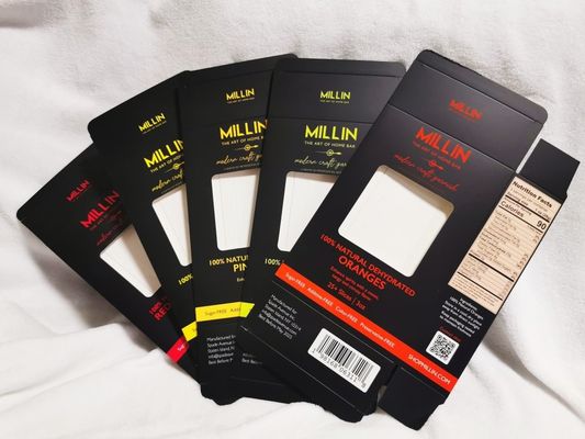 গুণ  Customized Cardboard Dry Fruit Packaging Carton Box With Offset Printing Spot UV কারখানা