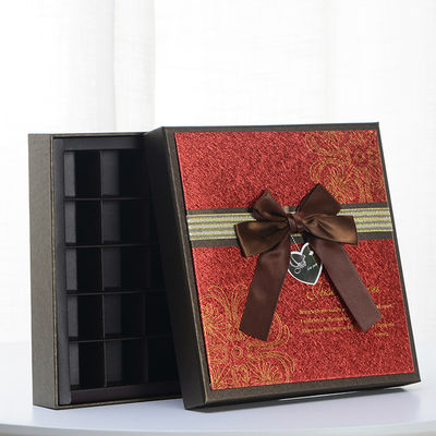 গুণ  Elegant Luxury Cardboard Chocolate Box কারখানা