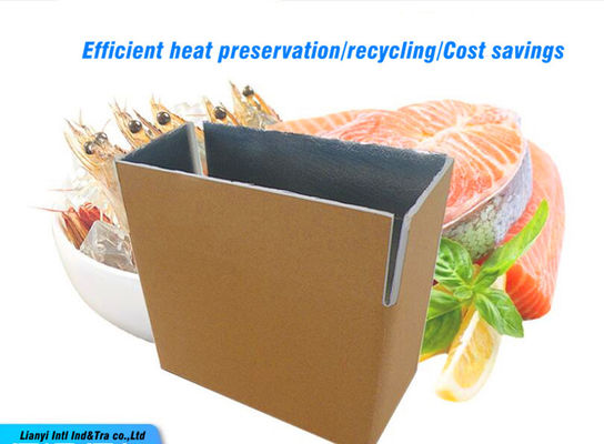 গুণ  Insulated Caviar Carton Packaging Boxes For Shipping Seafood কারখানা