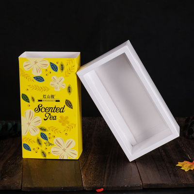 কাস্টম মুদ্রিত খাদ্য প্যাকেজিং বক্স, হালকা ওজন কাগজ ড্রয়ার বক্স চা জন্য