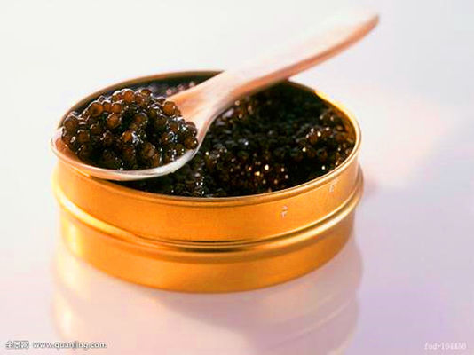 প্রাকৃতিক মাদার অফ পার্ল ক্যাভিয়ার চামচ