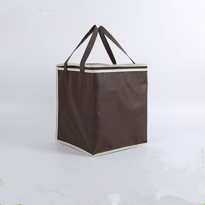 OEM নরম নিরোধক কুলার ব্যাগ 4 আকার বাদামী নিরোধক ব্যাগ স্টক উপলব্ধ