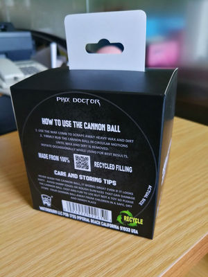 ব্যক্তিগত যত্ন কাস্টম কাগজ প্যাকেজিং বক্স সহ গৃহীত কাস্টম লোগো মুদ্রণ শিল্প প্রয়োজনীয়তা জন্য অপ্টিমাইজড